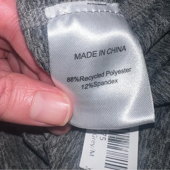 Quince Heather Grey Flowknit Pullover Hoodie Women’s Medium NWOT - Picture 9 of 10